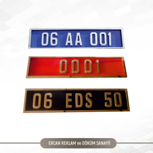 MAKAM OTO PLAKALARI
